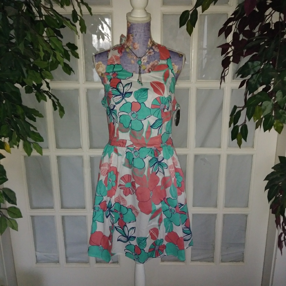 FINAL SALE Flirty Fit & Flare Dress NWT
